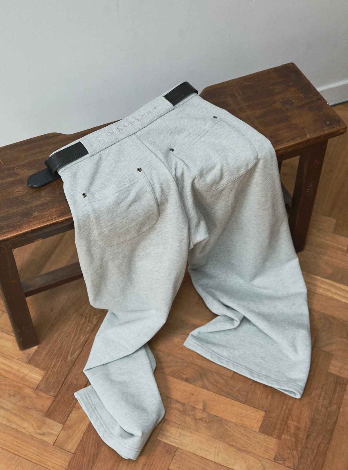 Belted Sweat Pants