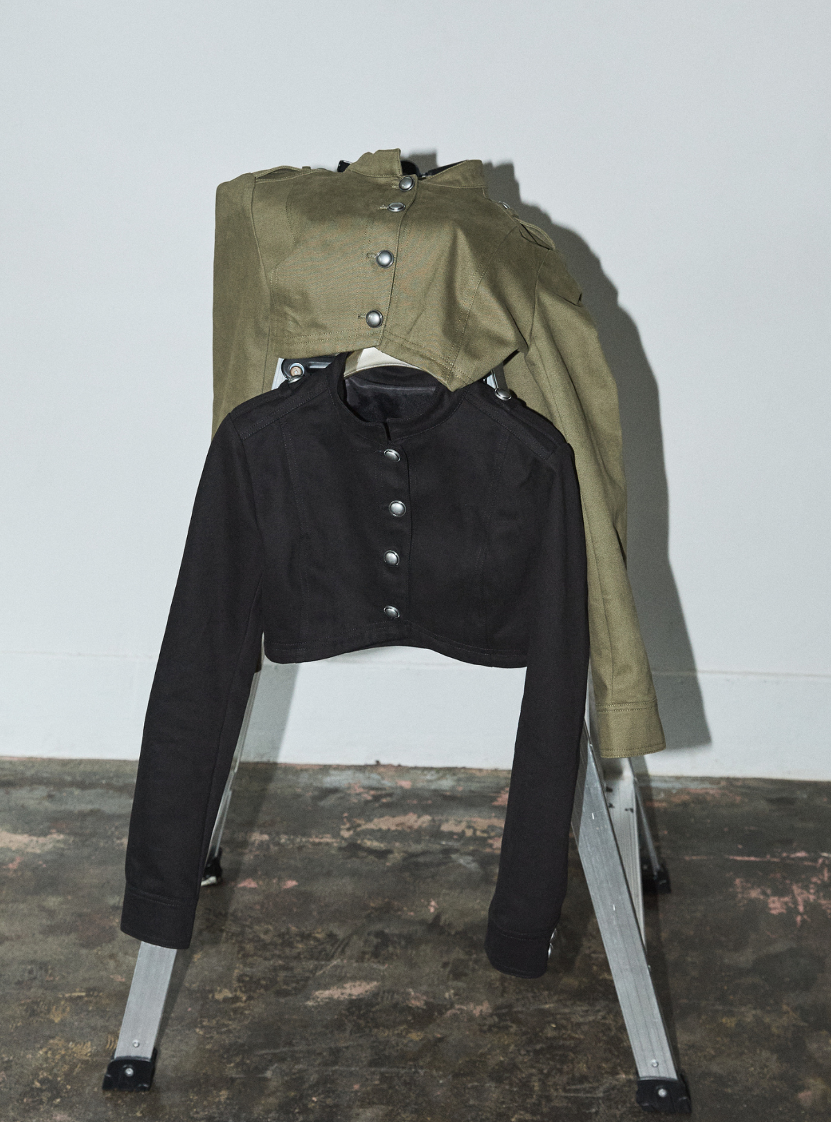 Military Twill Short Jacket