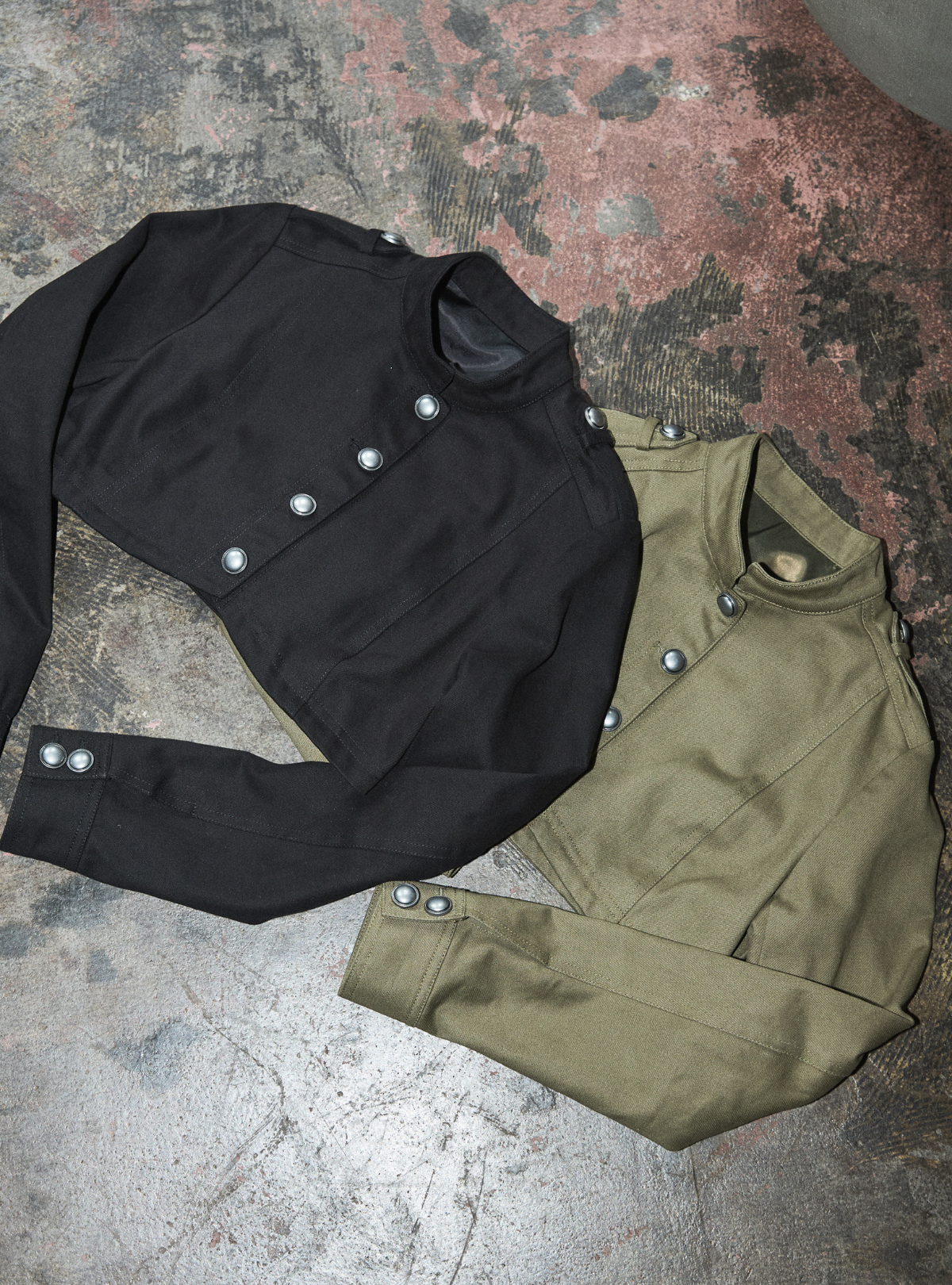 Military Twill Short Jacket