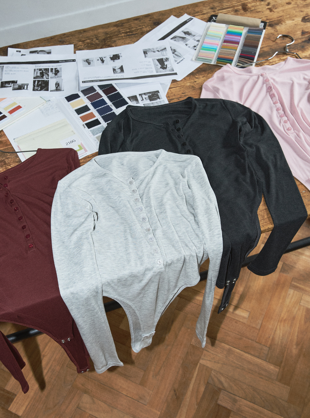Henley Neck Bodysuit
