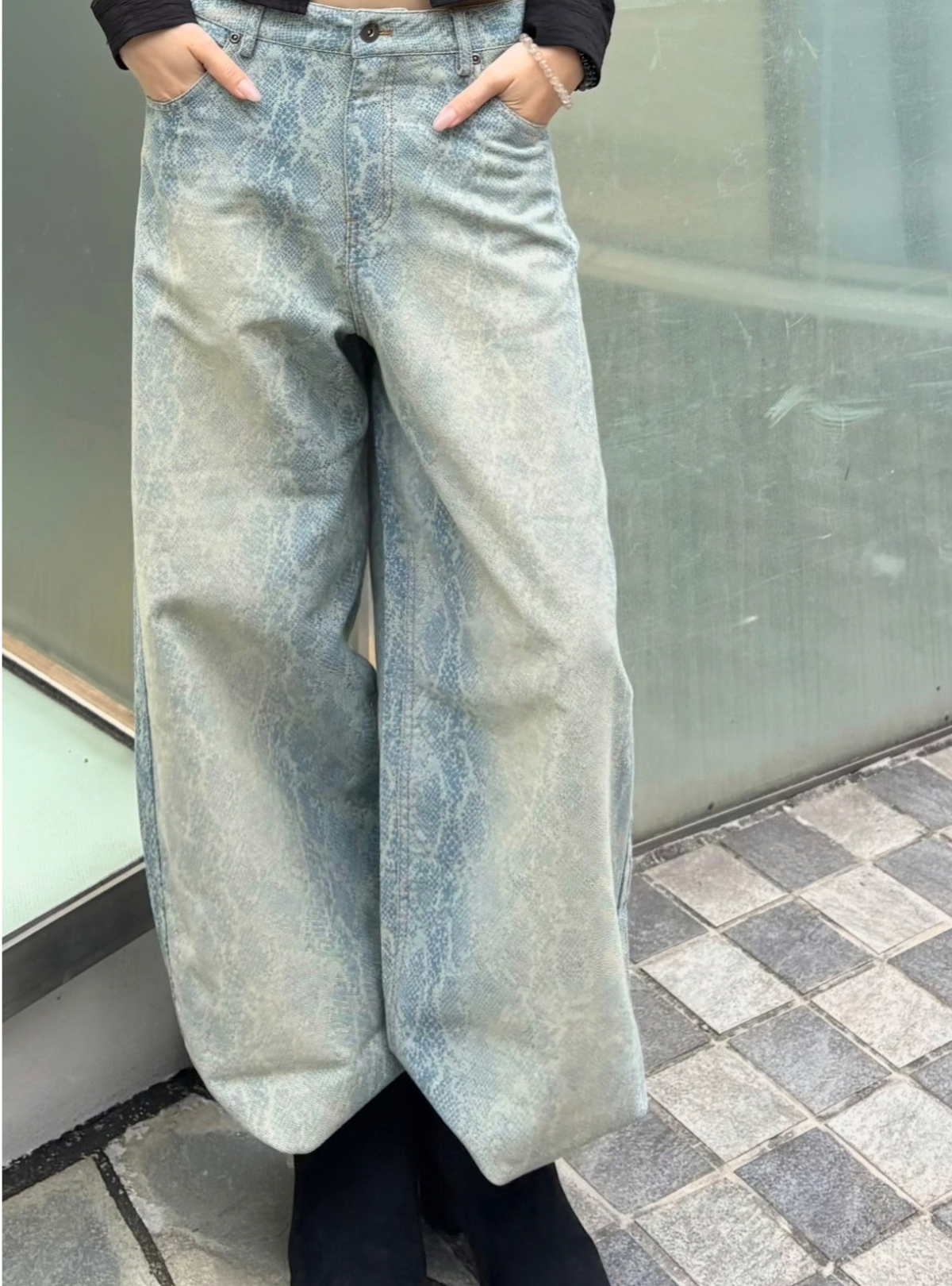 Python Fade Denim