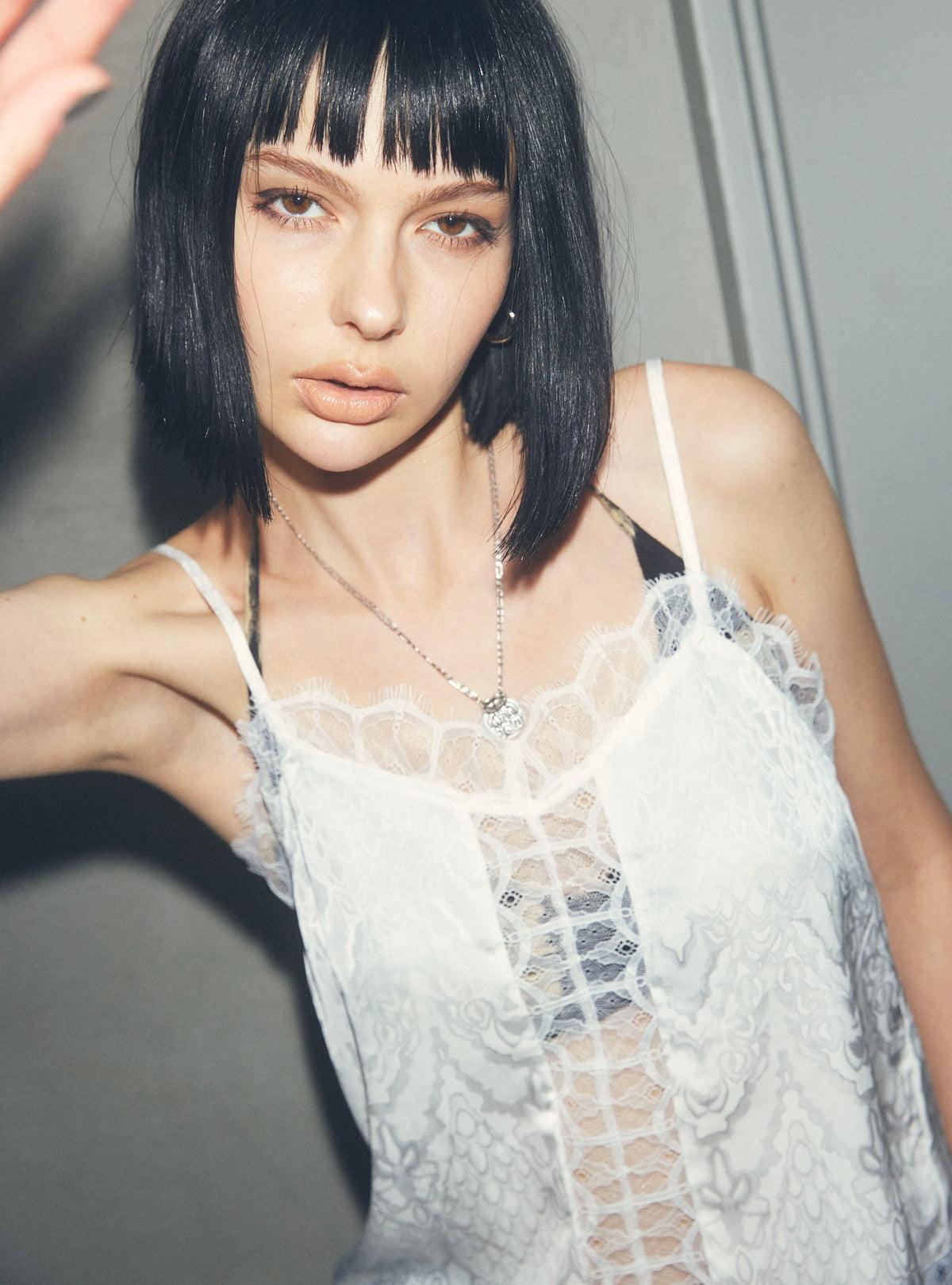 Back Knot Lace Cami