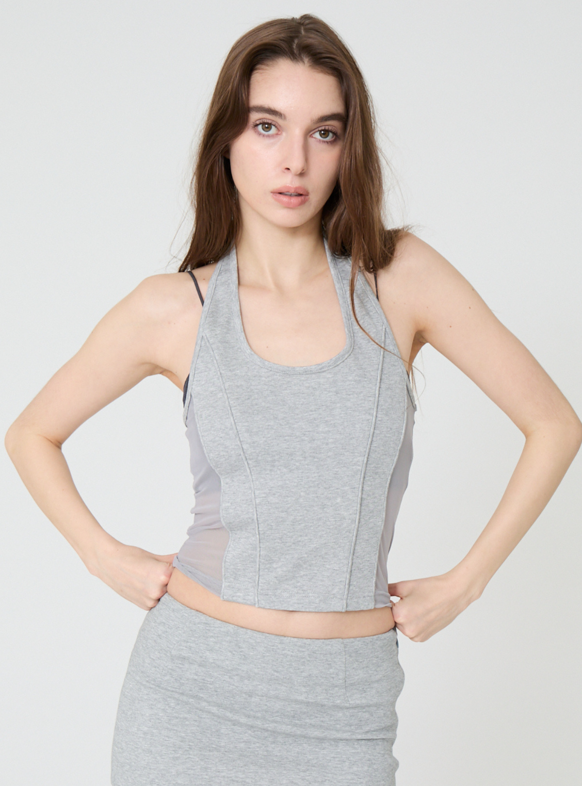 Sheer Switch Halter Top