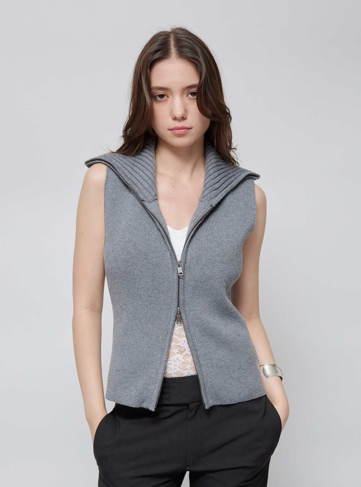 Loose Turtle Knit Tank