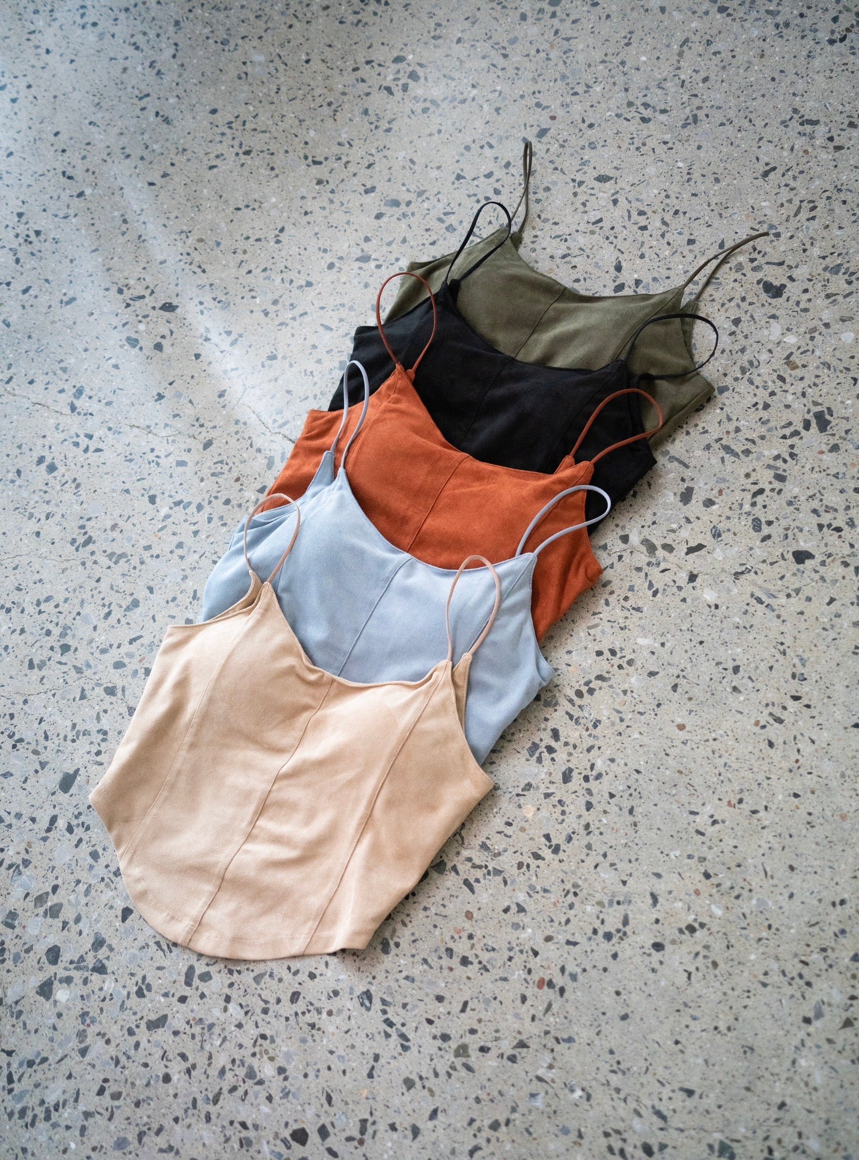 juemi ビスチェ　Suede Touch Bustier /beige juemi ビスチェ Suede Touch Bustier /beige