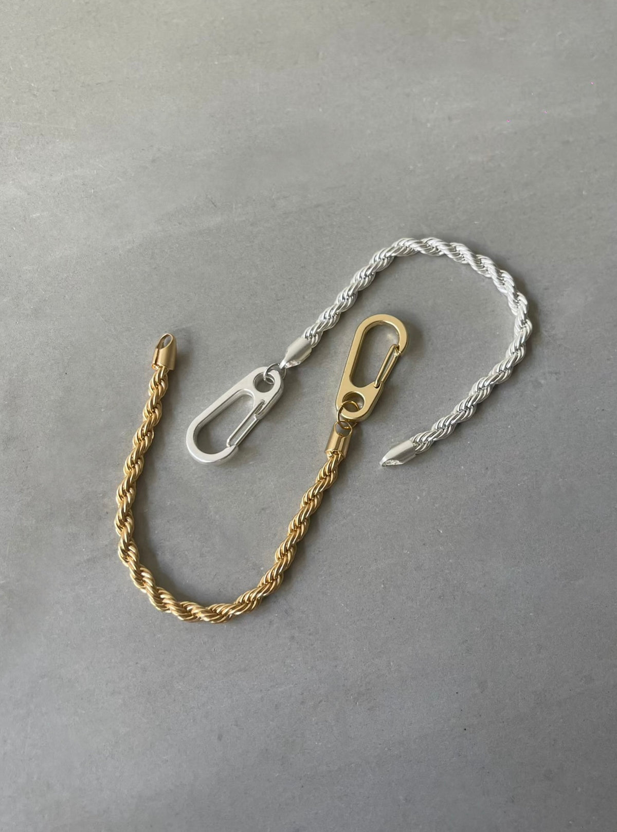 Rope Chain Clip Bracelet