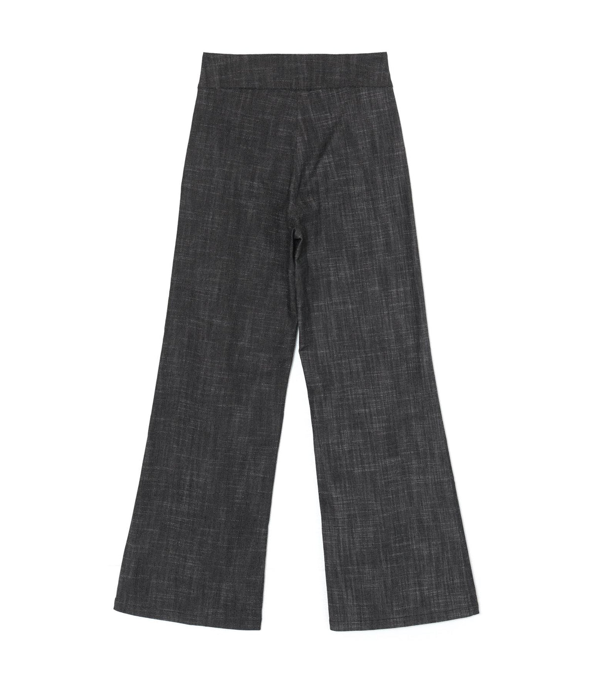 Covered Button Marine Flare Pants