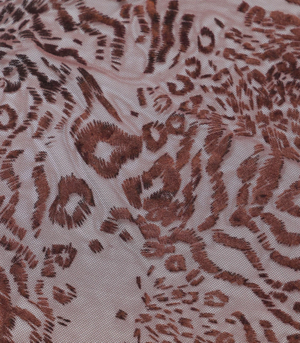 Flocky Tulle scarf