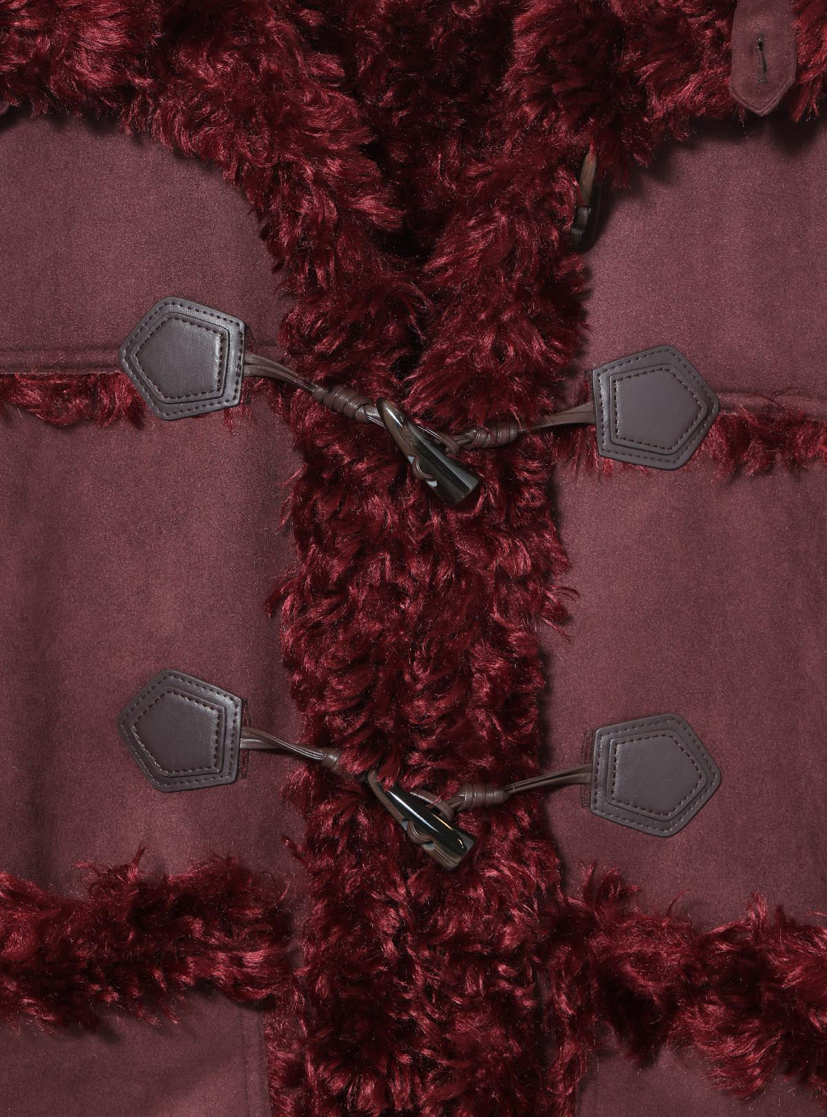 Curly Boa Long Mouton Coat