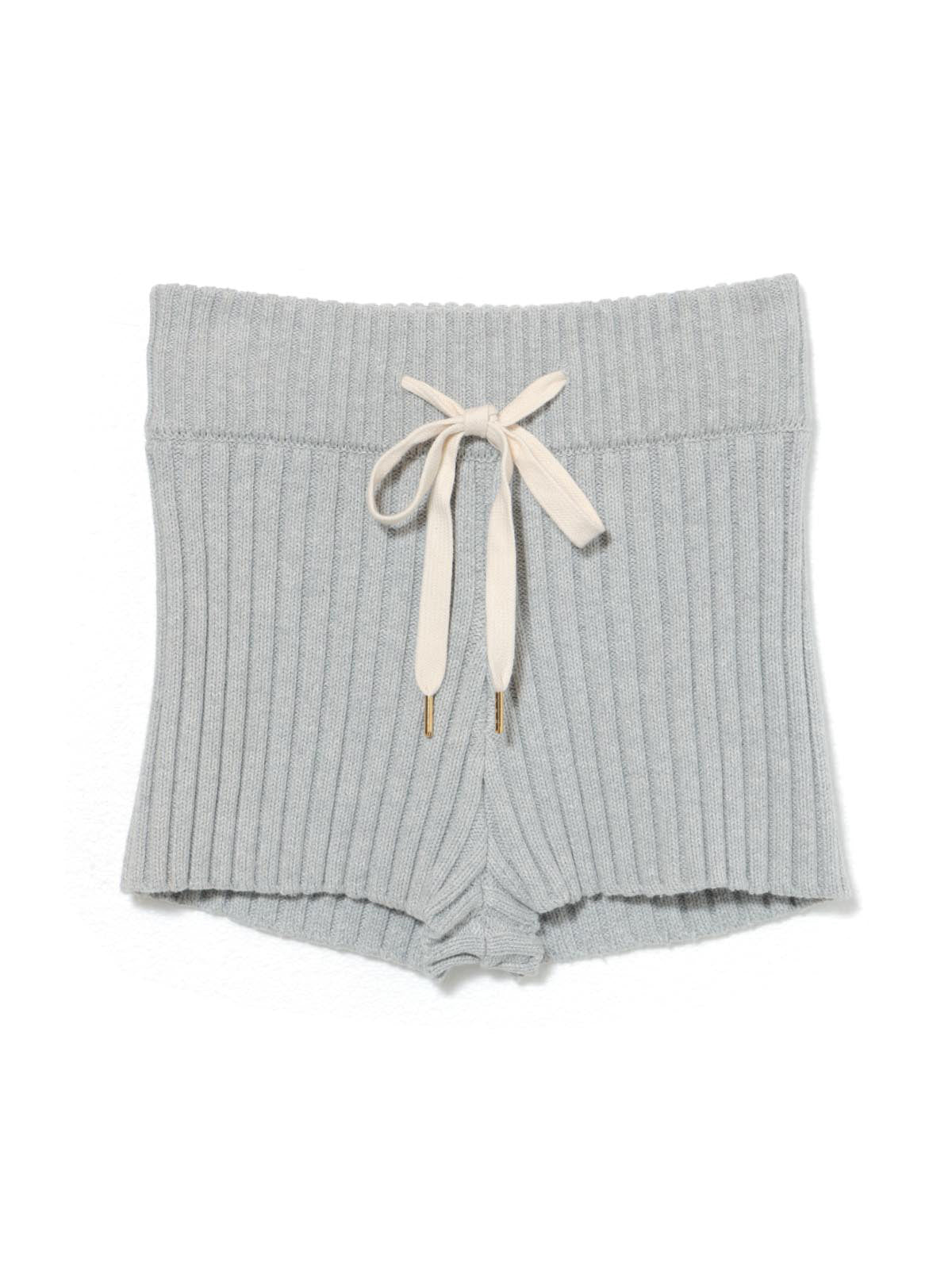 Contrast Knit Shorts