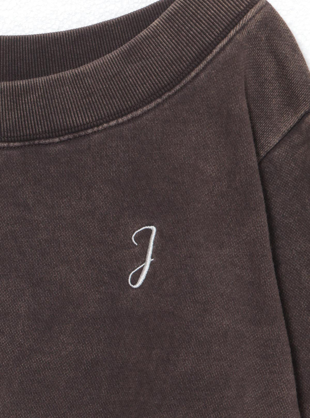 juemi ジュエミ Loose Neck Pigment Dyed Sweat Juemi×Abyssea】Loose Neck Pigment Dyed Sweat｜Abyssea 公式通販サイト