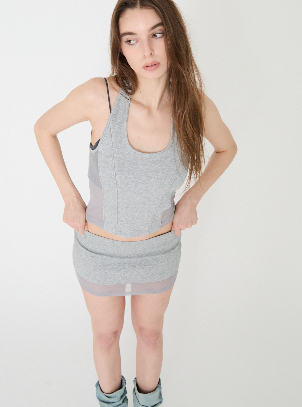 Sheer Switch Halter Top