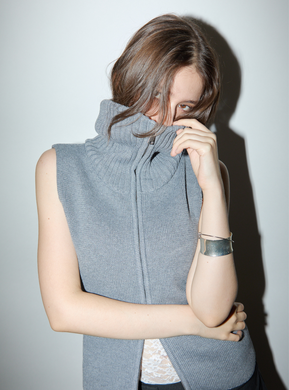 Loose Turtle Knit Tank