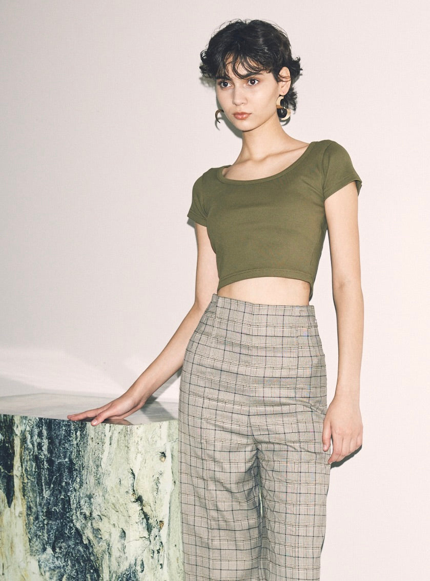 T/R Crease Wide Pants