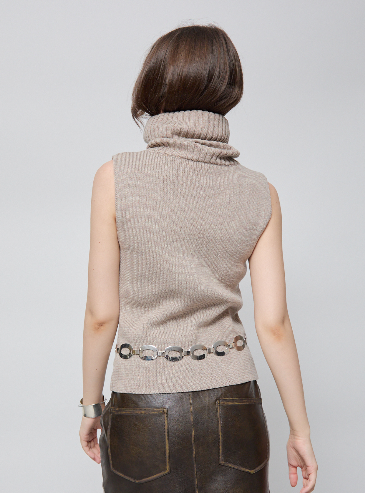 Loose Turtle Knit Tank
