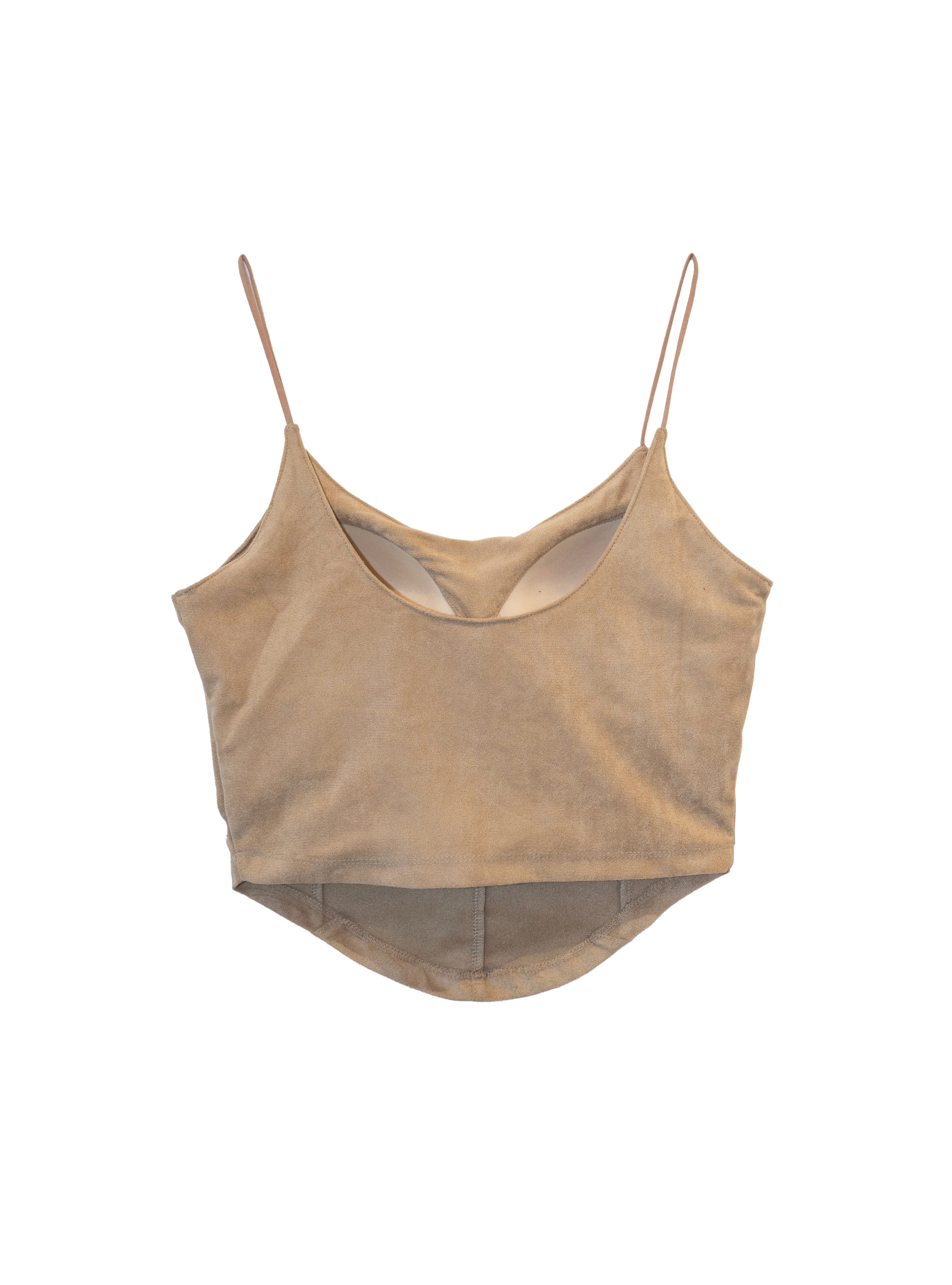 juemi ビスチェ　Suede Touch Bustier /beige Suede Touch Bustier – JUEMI