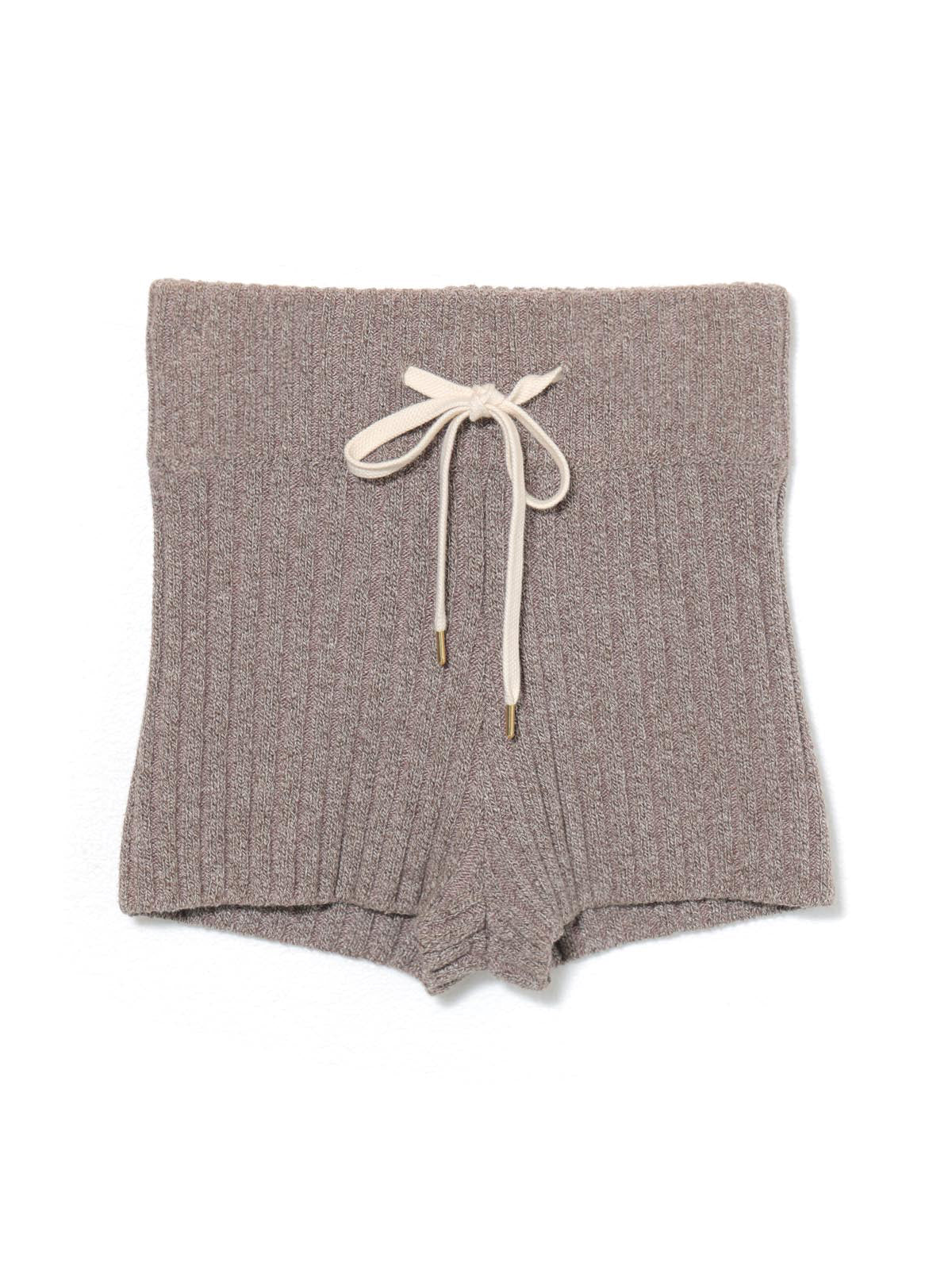 Contrast Knit Shorts