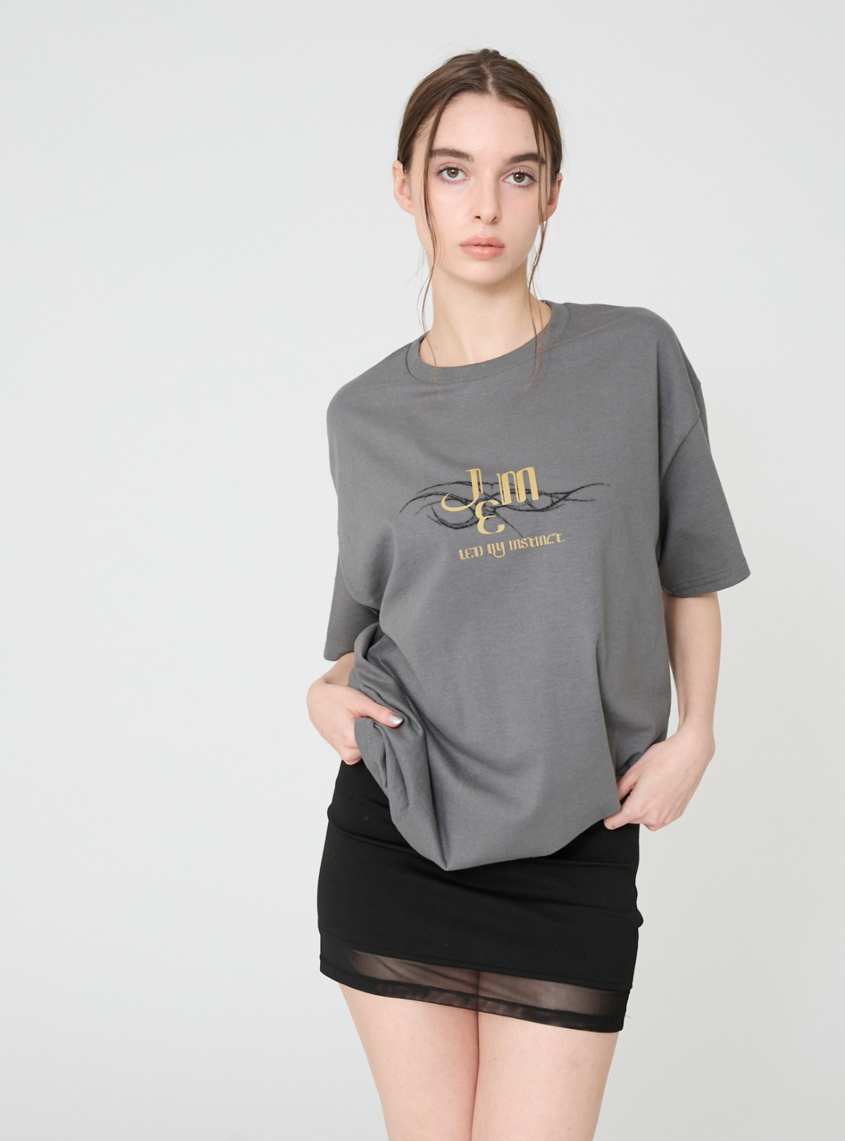 Sheer Switch Mini Skirt