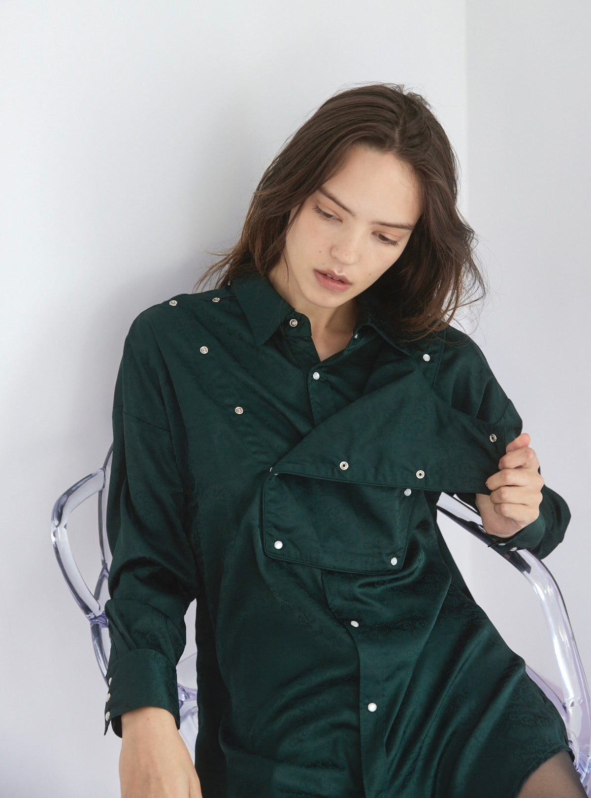 OPYH Satin Shirt