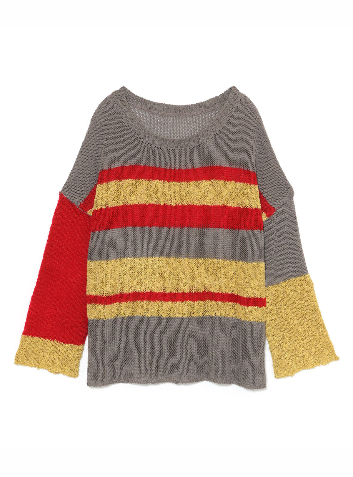 Color Block Loose Knit