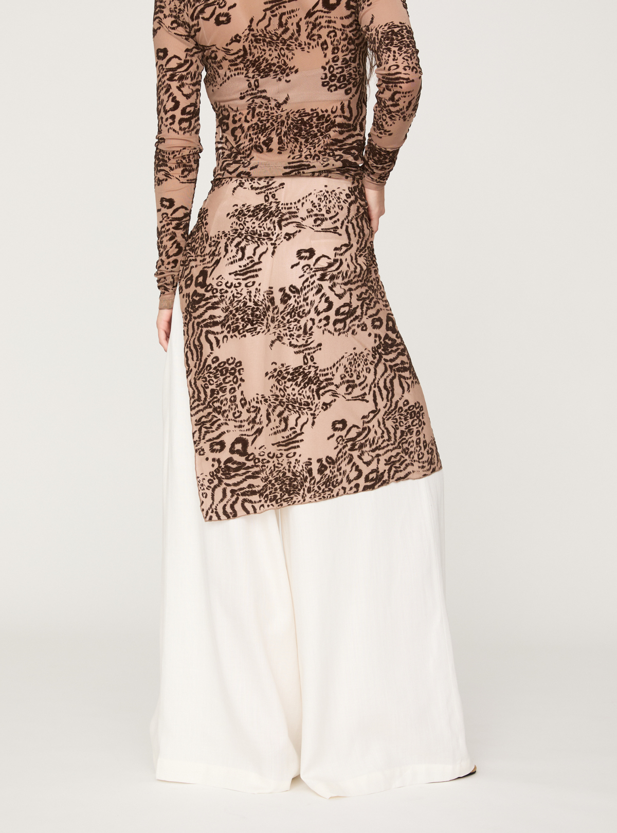 Linen Volume Wide Pants