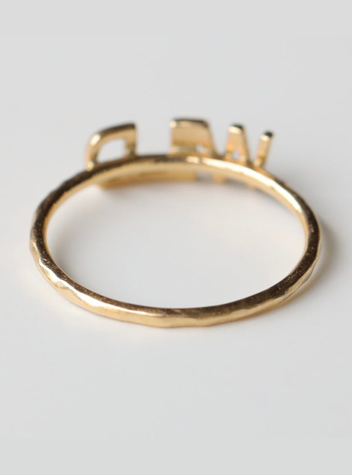 18K SLENDER RING