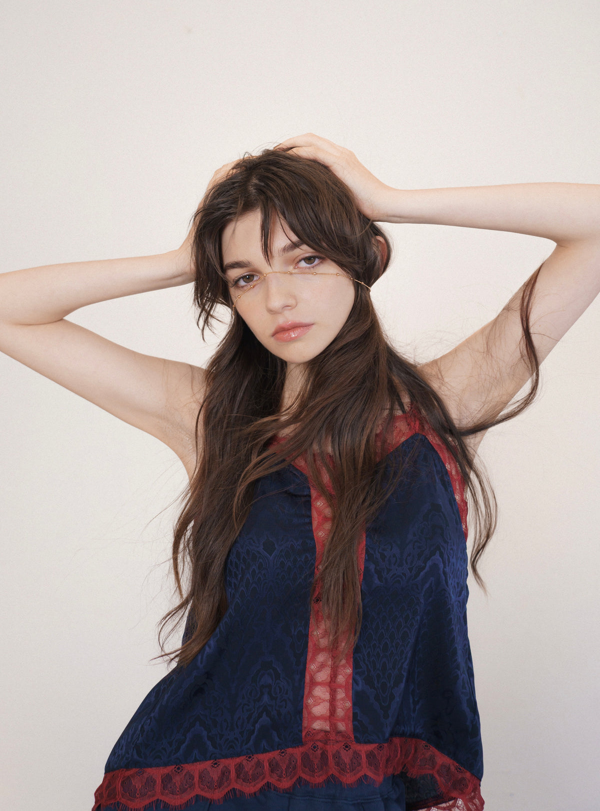 Back Knot Lace Cami