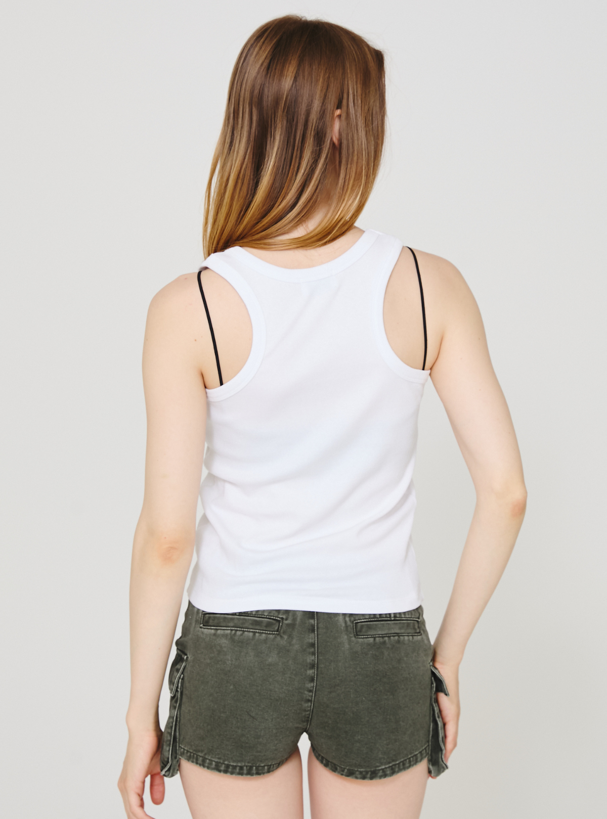 Passiflora Rib Tank Top