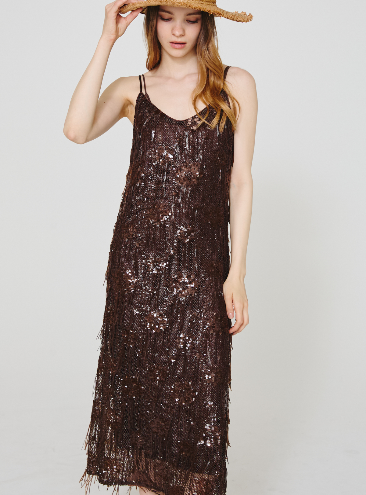 Shimmer Fringe Dress
