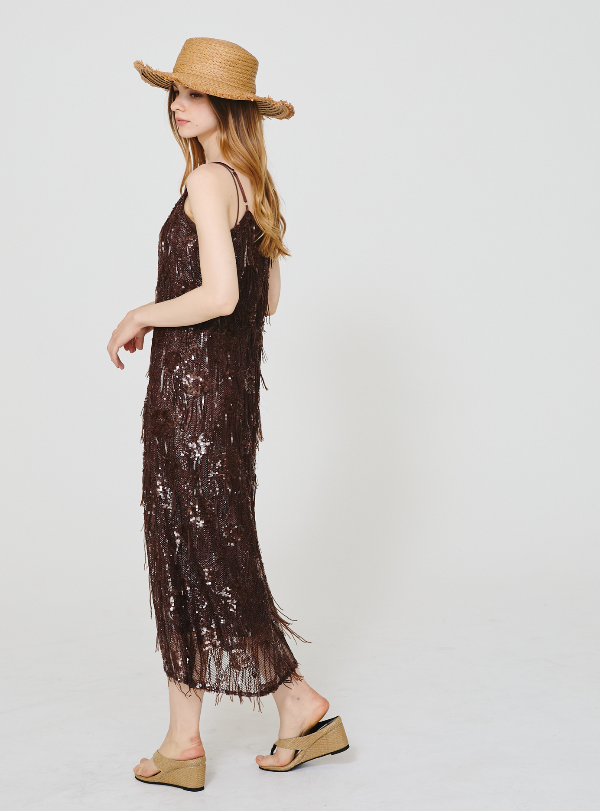 Shimmer Fringe Dress