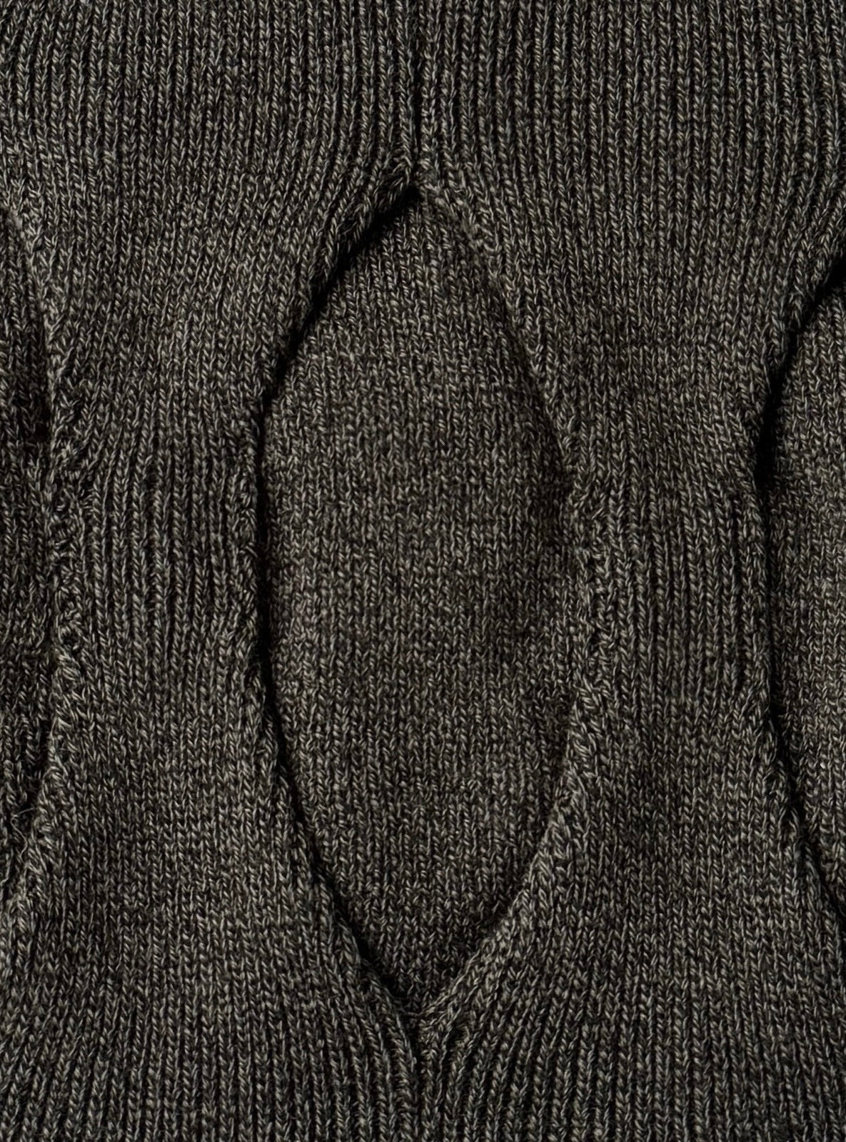 Rhombus Pleated Cardigan