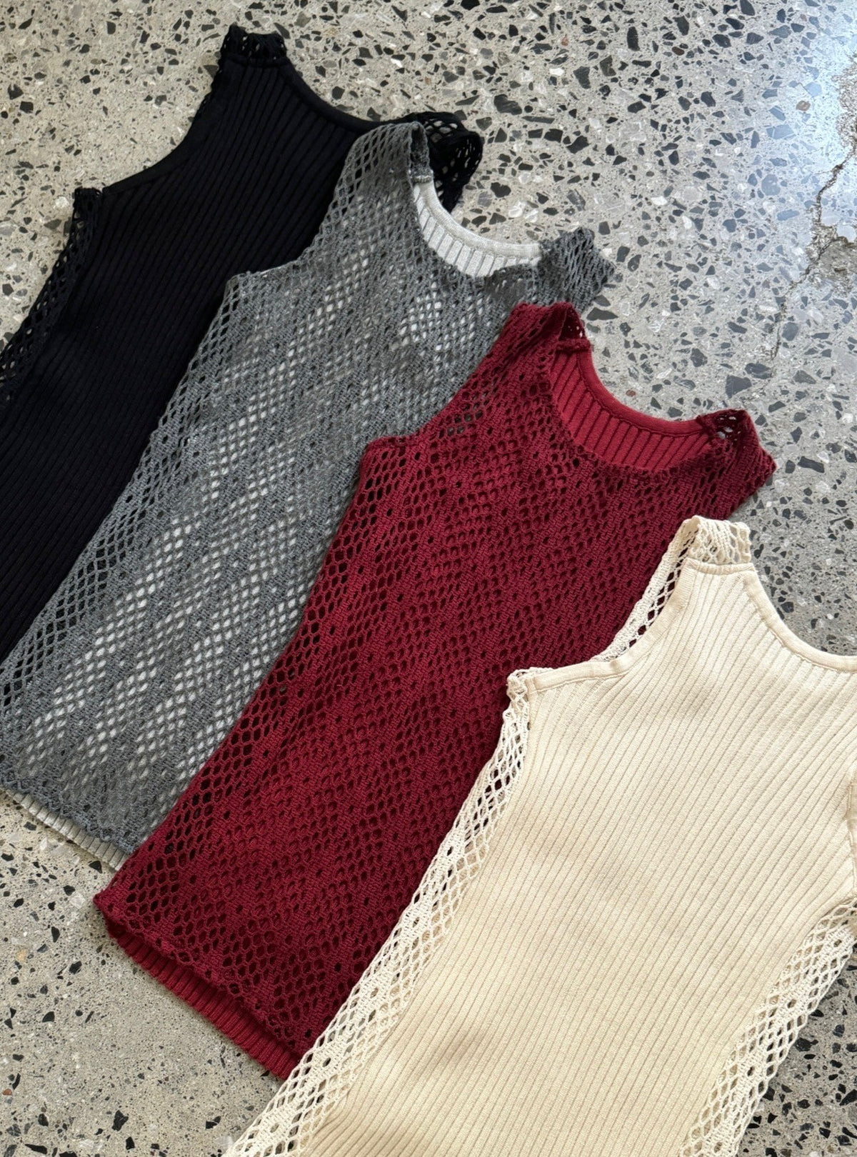 2way Mesh Tank Top