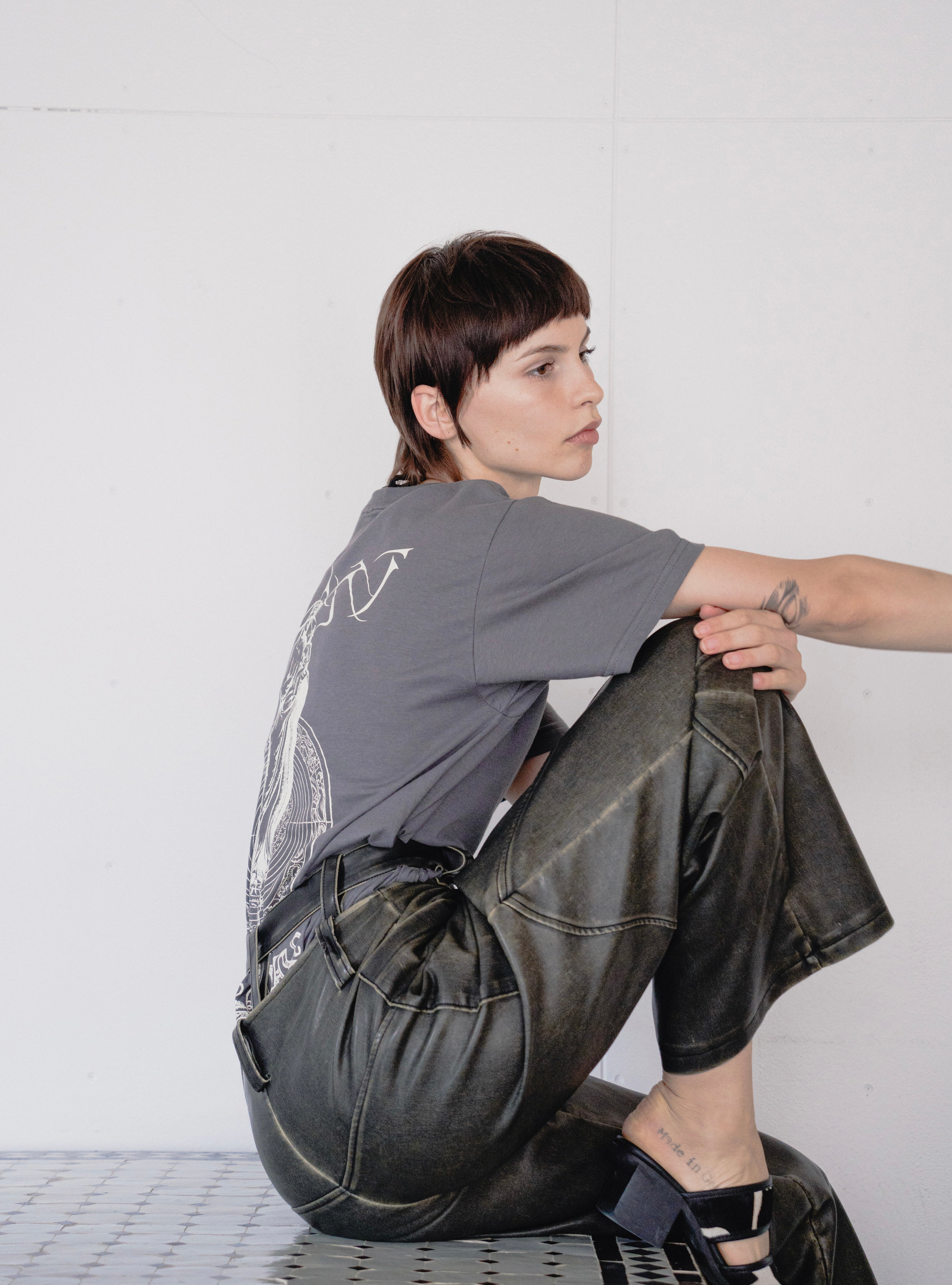 Modular Faux Leather Pants – JUEMI