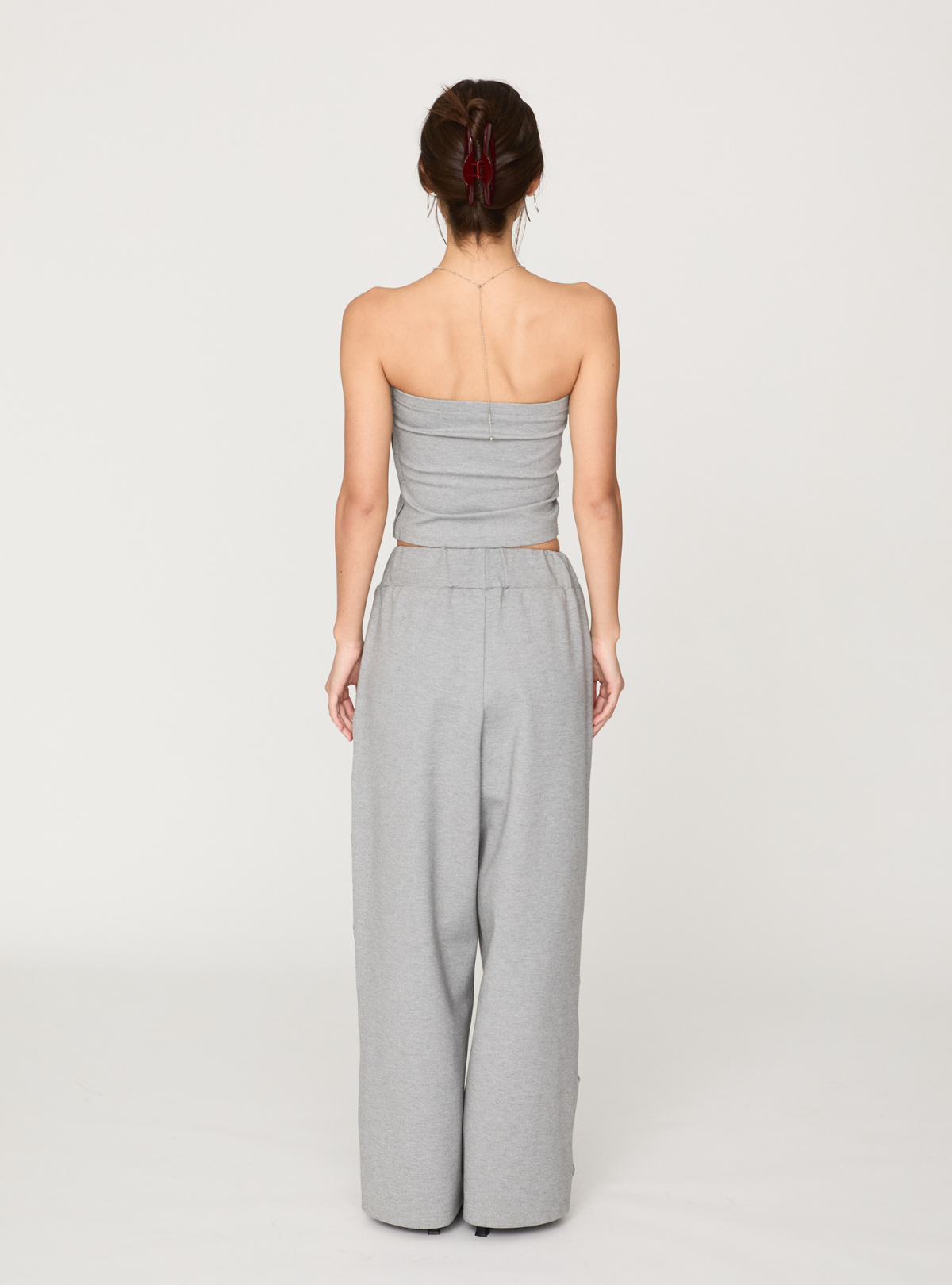 Smooth Eyelet Pants