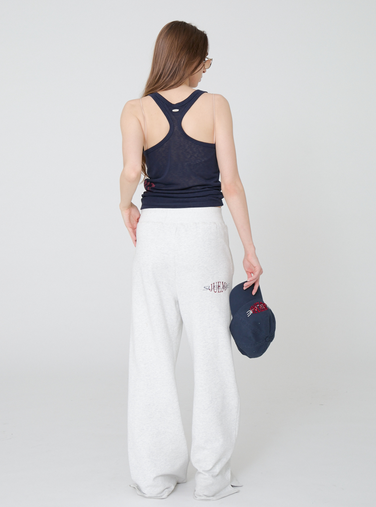 Slub Side Logo Tank