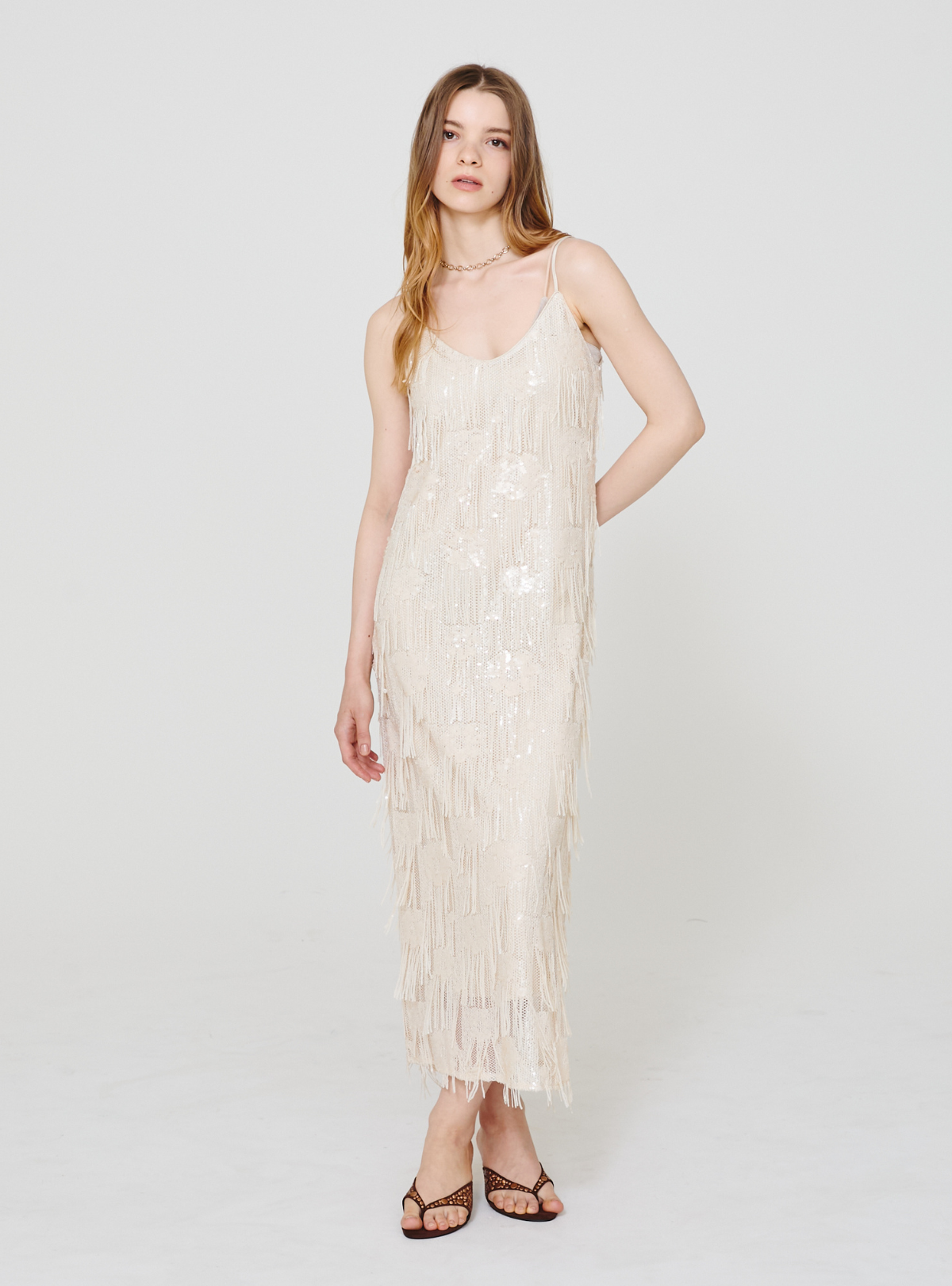 Shimmer Fringe Dress