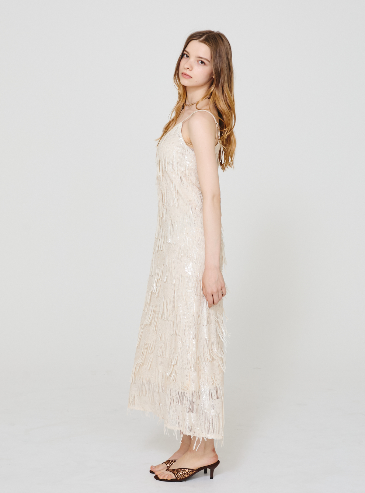 Shimmer Fringe Dress
