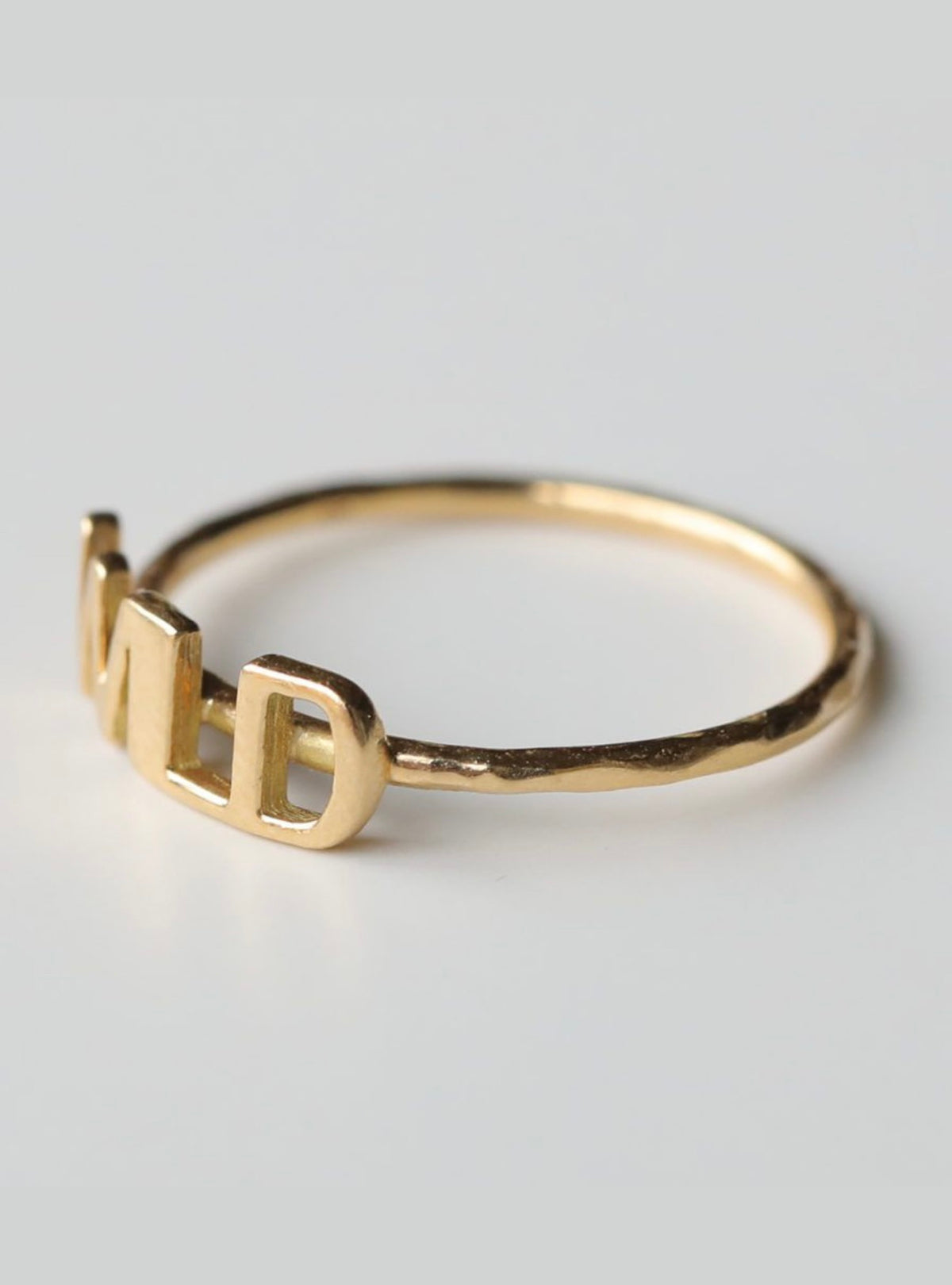 18K SLENDER RING