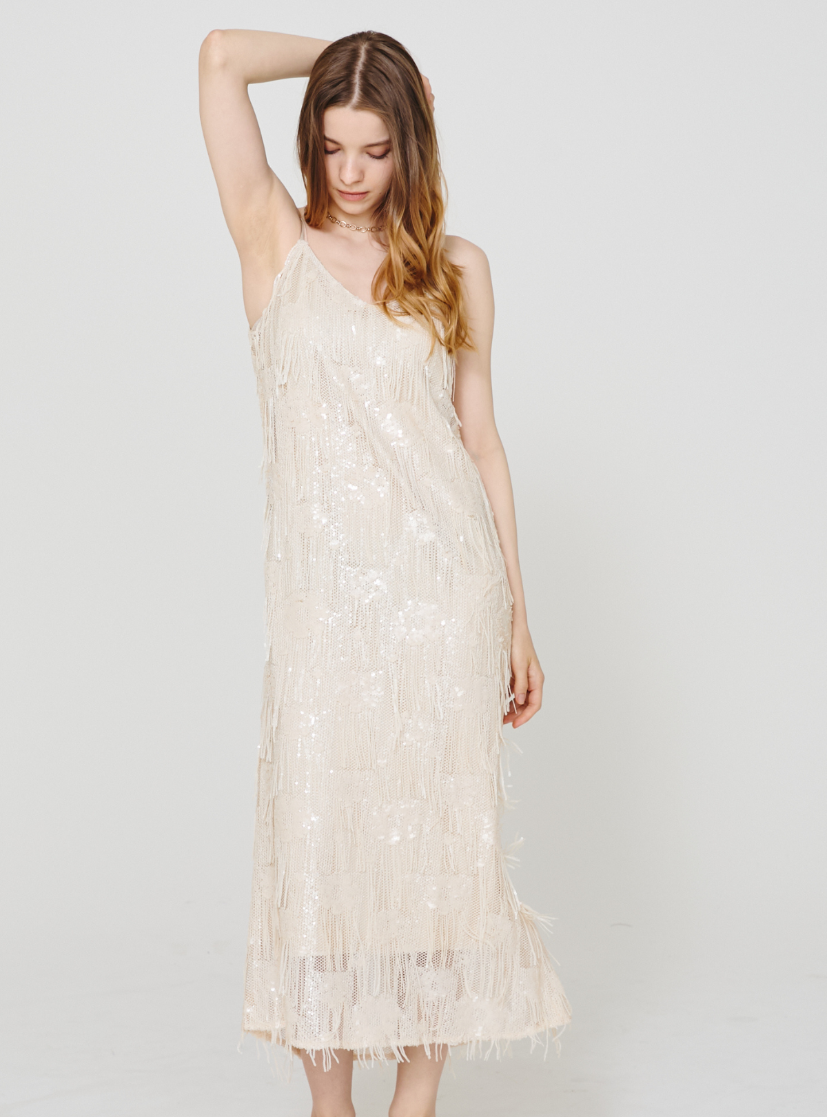 Shimmer Fringe Dress
