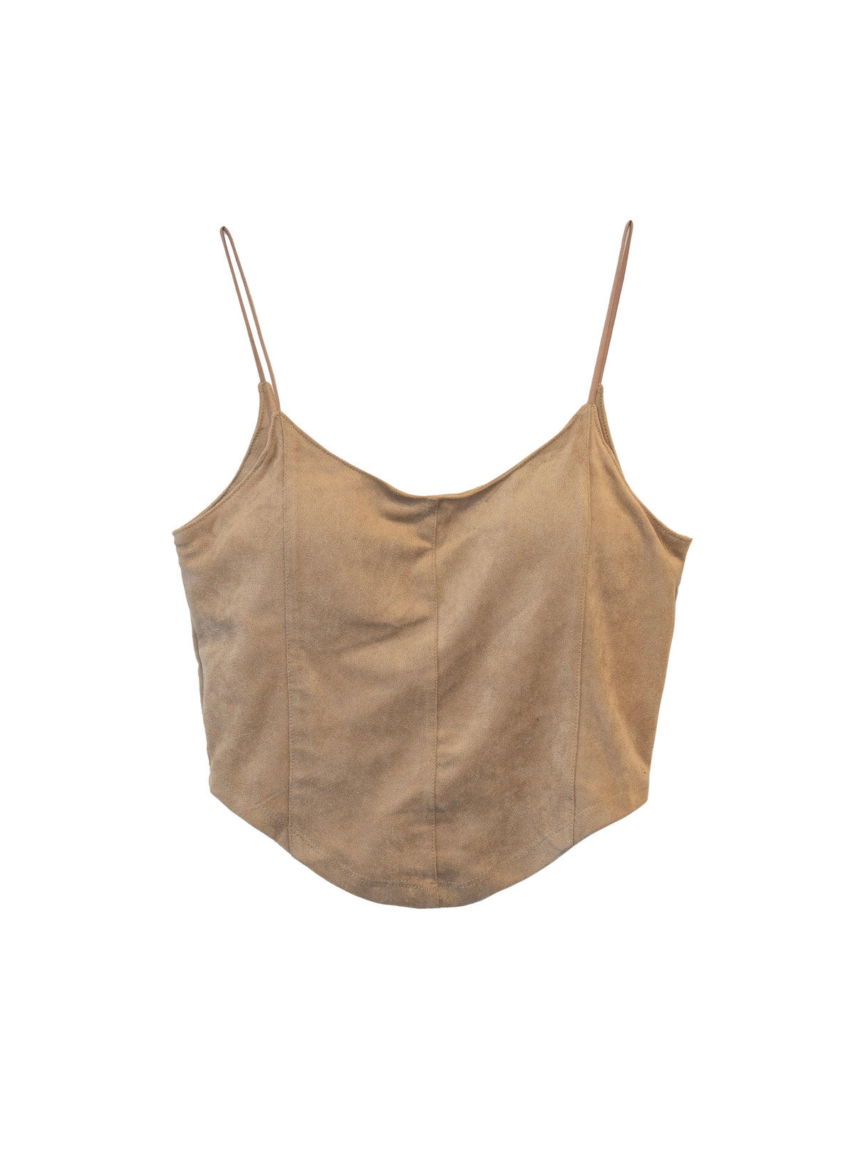 Suede Touch Bustier