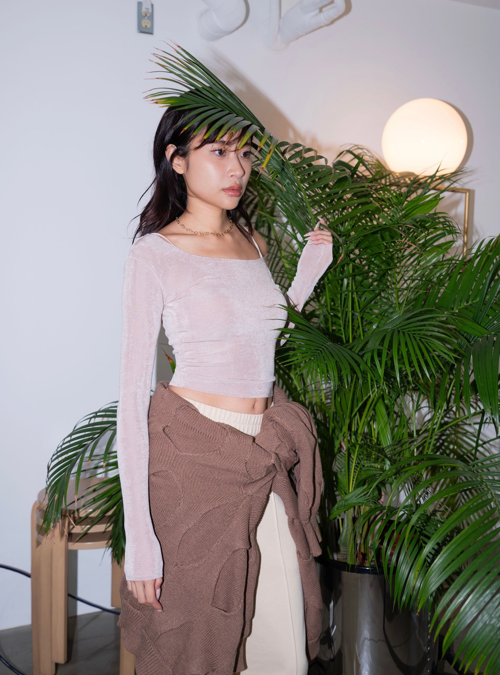 Rhombus Pleated Cardigan – JUEMI