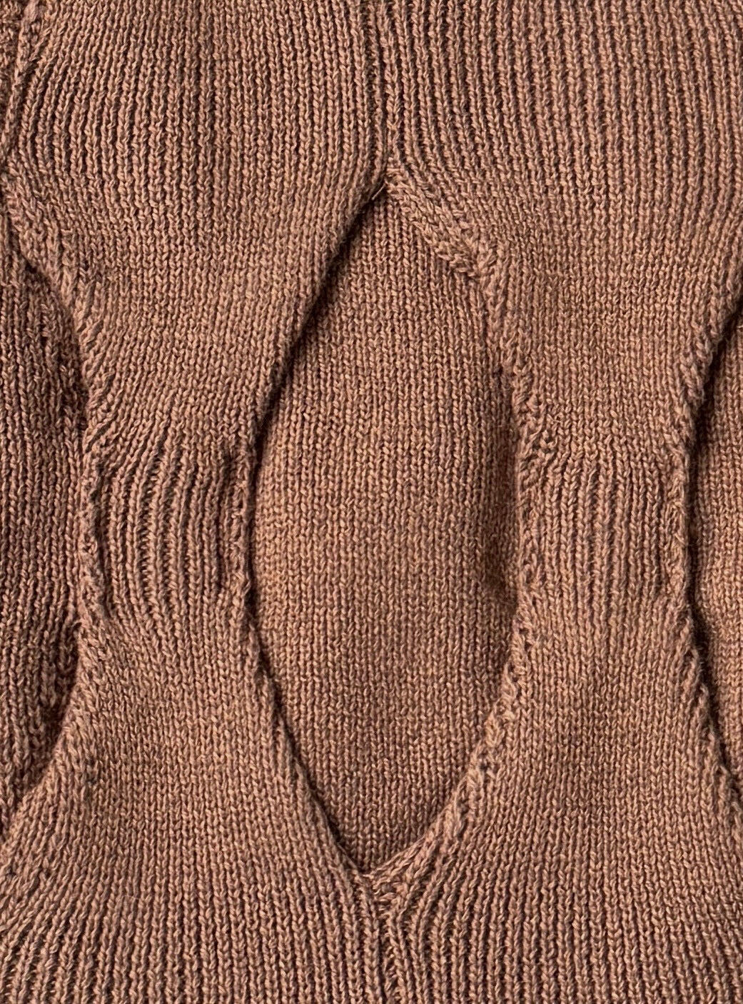 Rhombus Pleated Cardigan