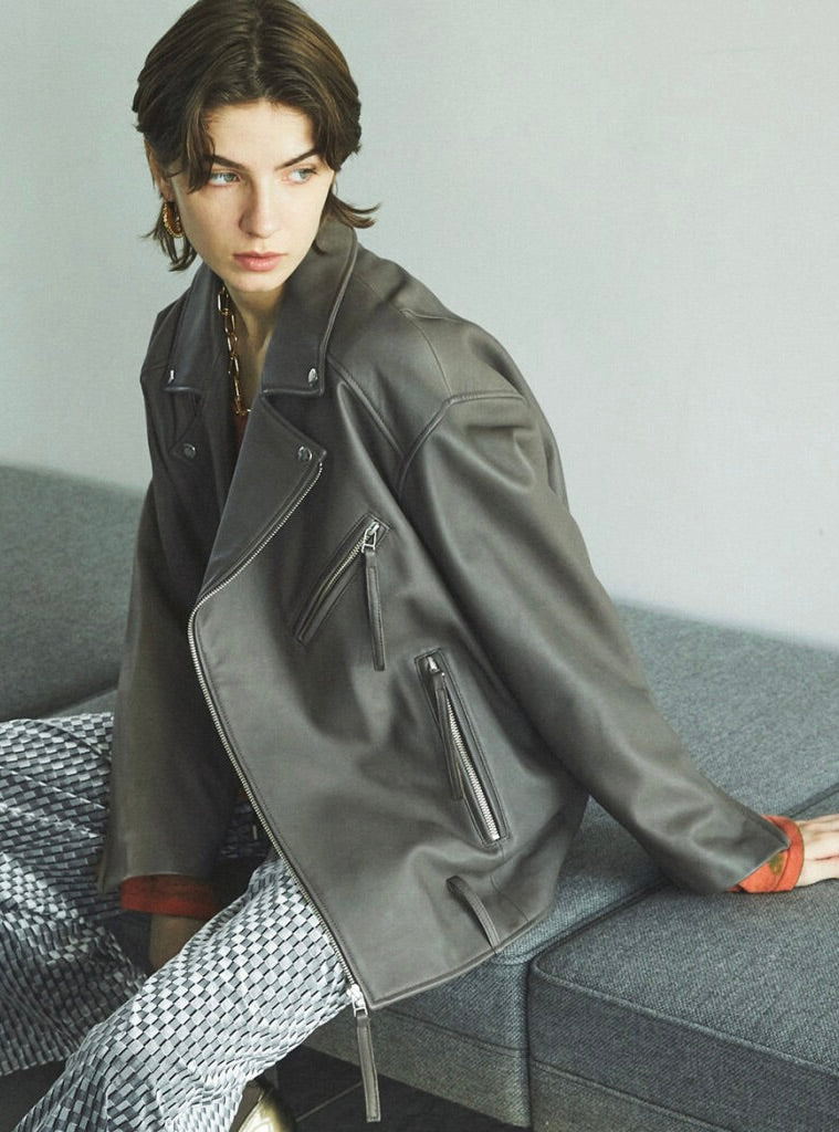 ジュエミ Juemi ダブルライダース レディース F Polished Leather