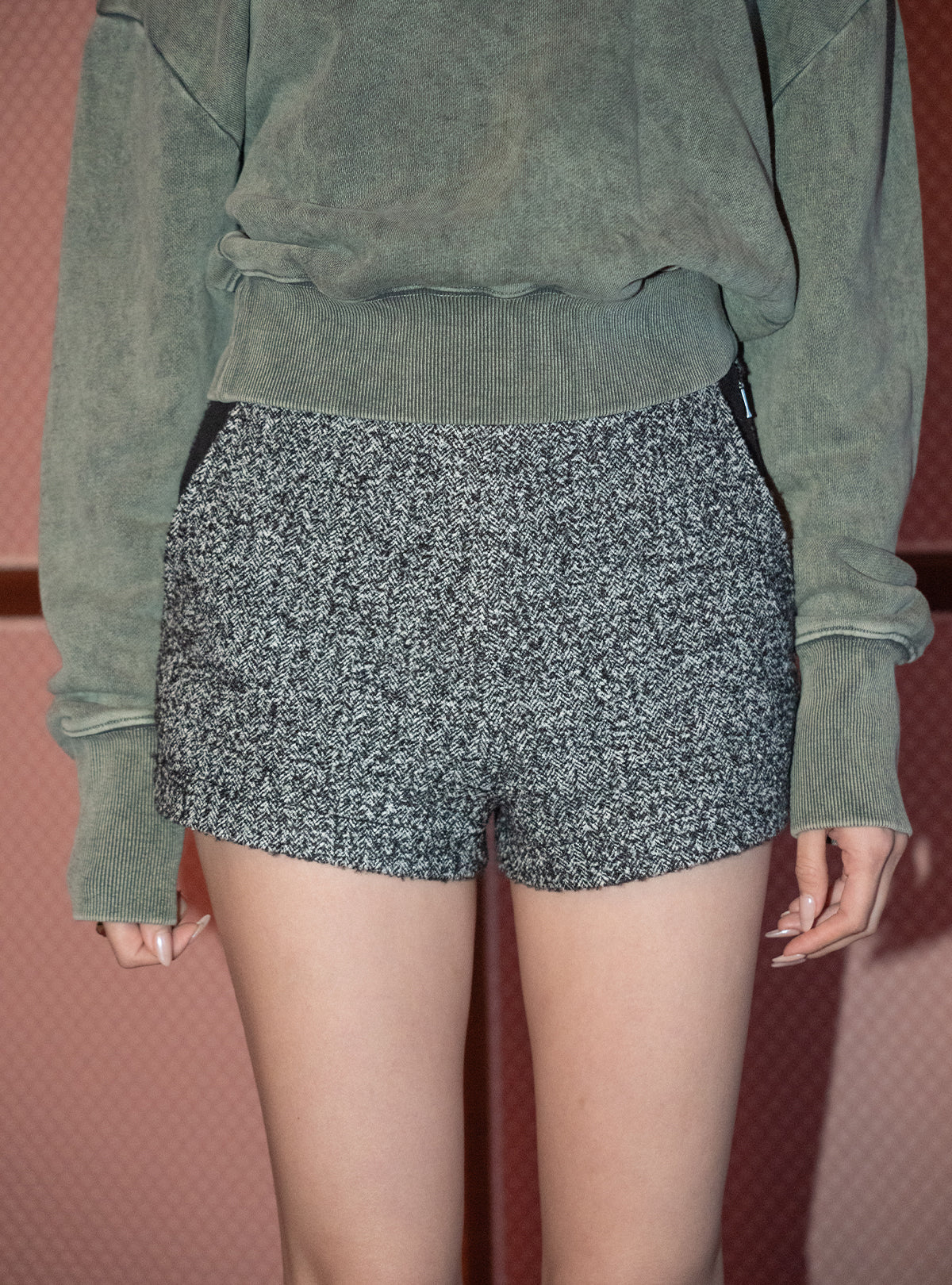 LW Tweed Shorts