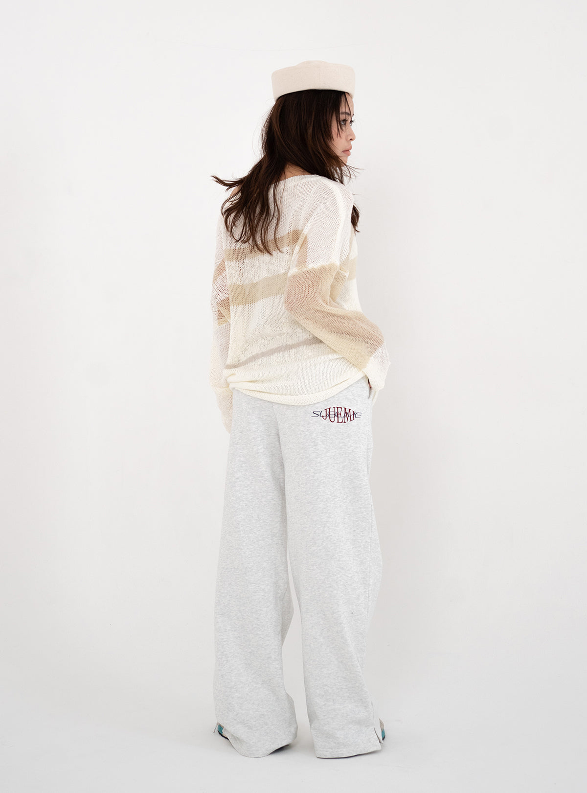 Color Block Loose Knit