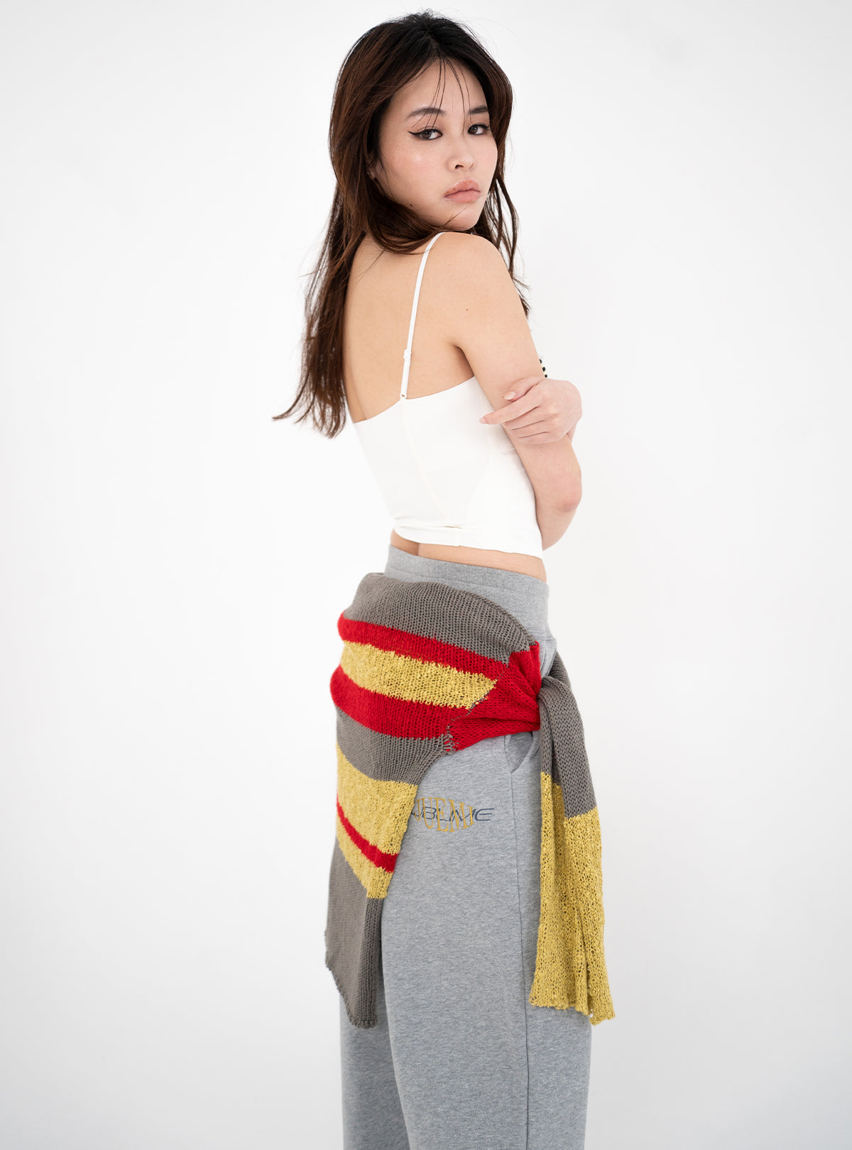 Color Block Loose Knit