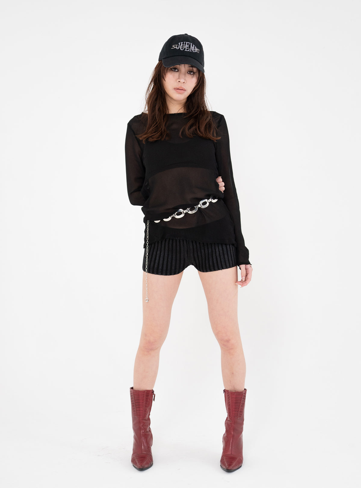 Oval Link Chain Belt