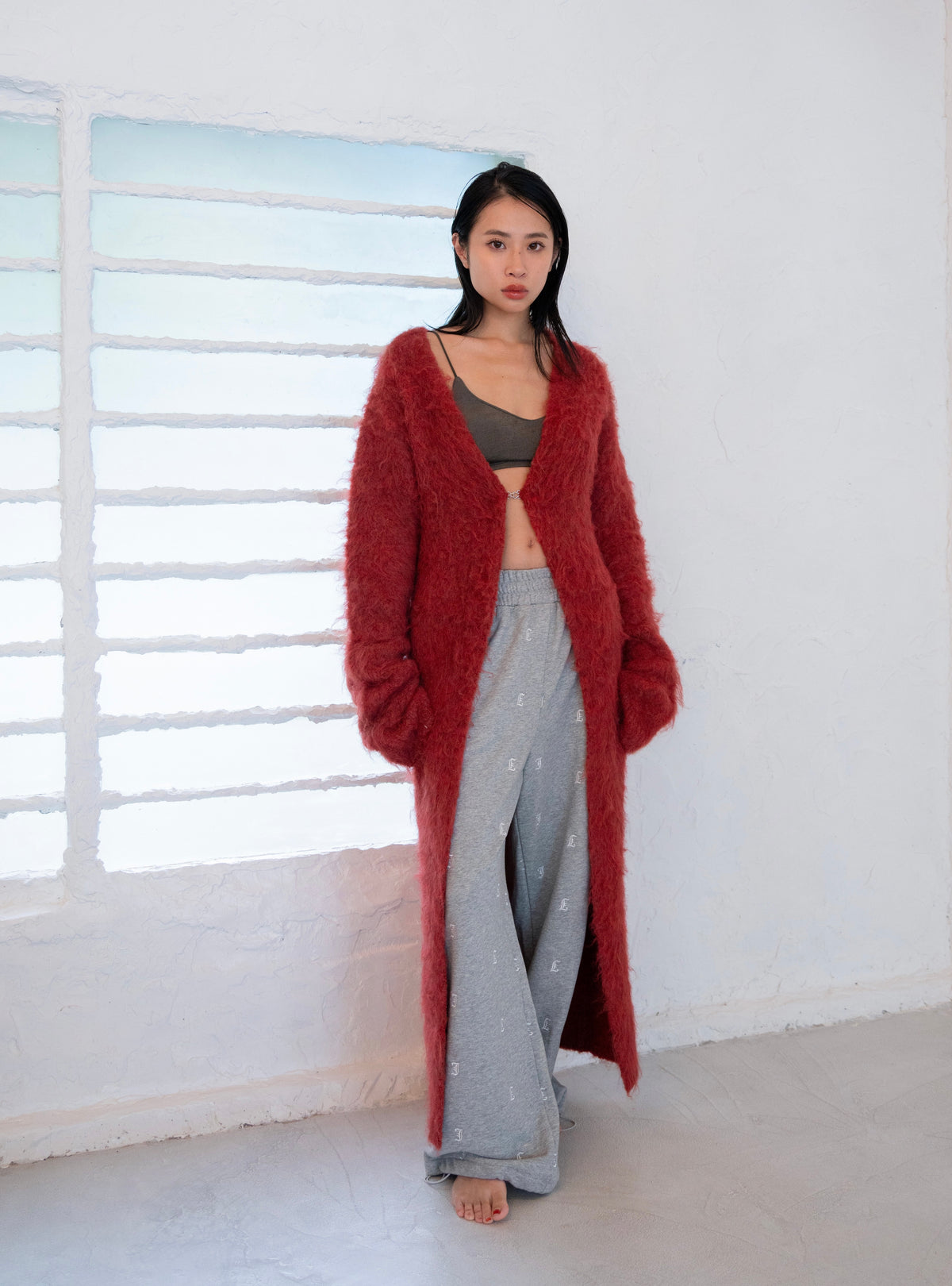 Cloud Knit Long Cardigan