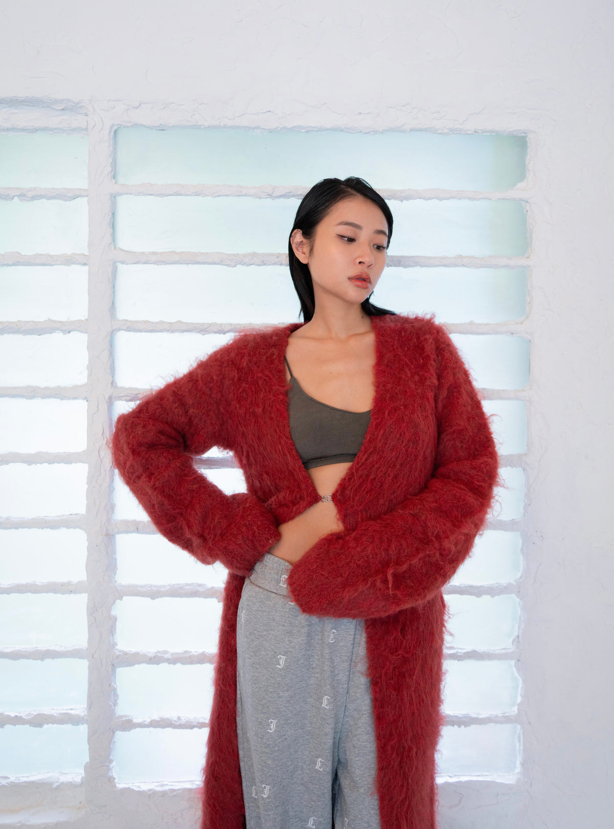 Cloud Knit Long Cardigan