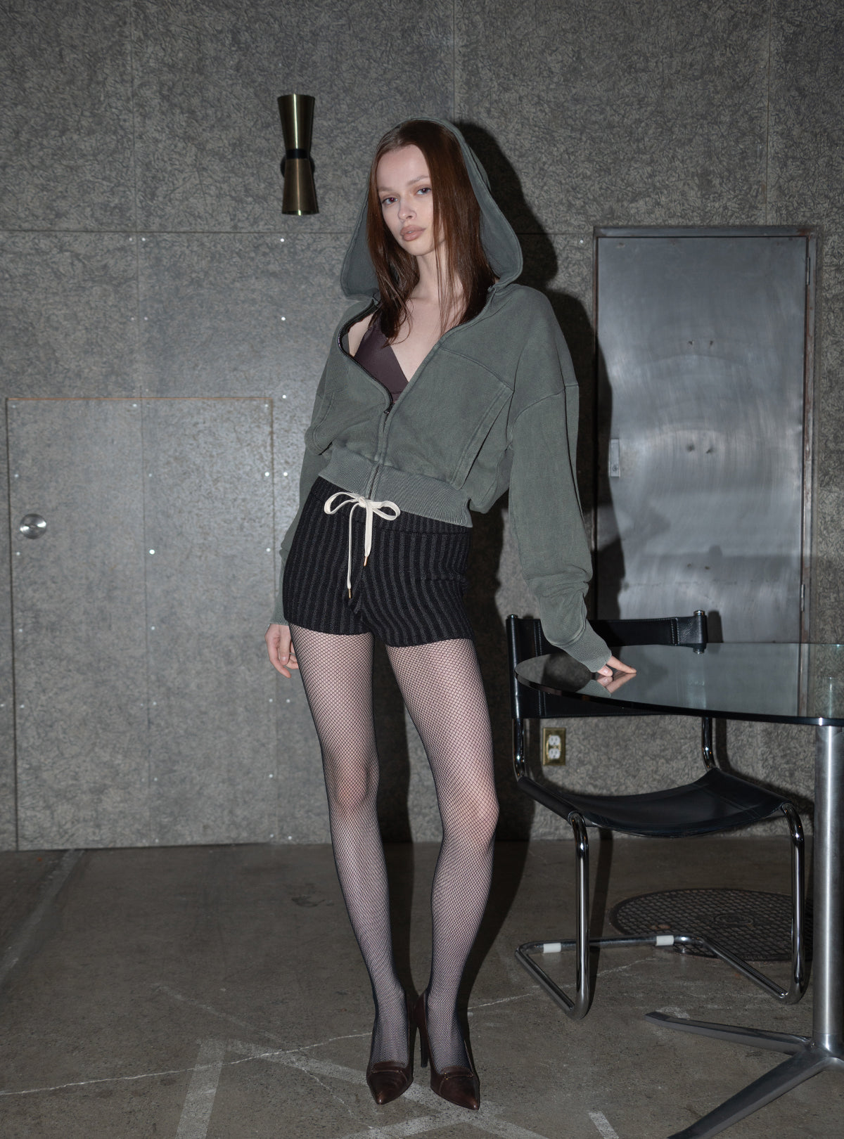 Shadow Zip-up Hoodie